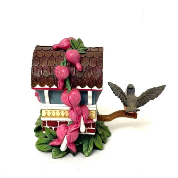 Vyg Carriage House Perch Figurine Hamilton Collection Birdhouses in Bloom 1997 - Picture 4 of 7